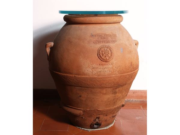 Orcio in terracotta, Strade Ferrate del Mediterraneo