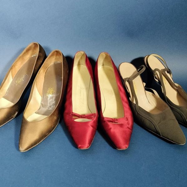 Lotto di  scarpe  - Asta Fashion Vintage - Maison Bibelot - Casa d'Aste Firenze - Milano