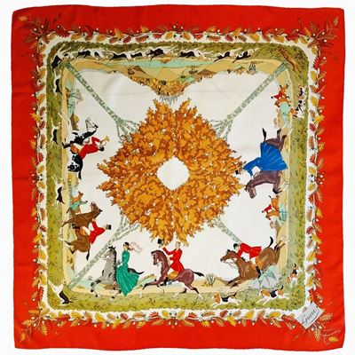 Gucci, 'autunno', Foulard in Seta, V. Accornero
