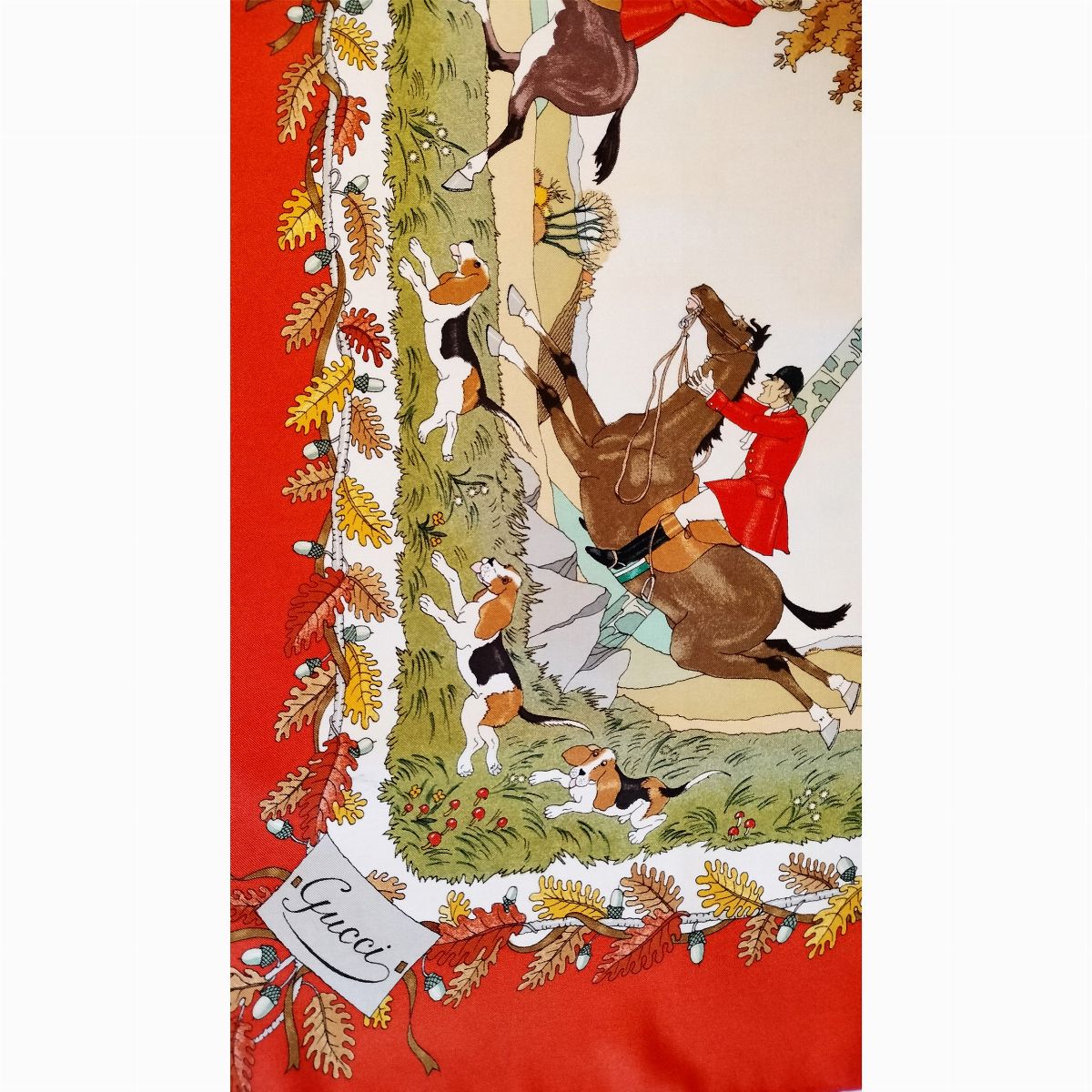 Gucci, 'autunno', Foulard in Seta, V. Accornero