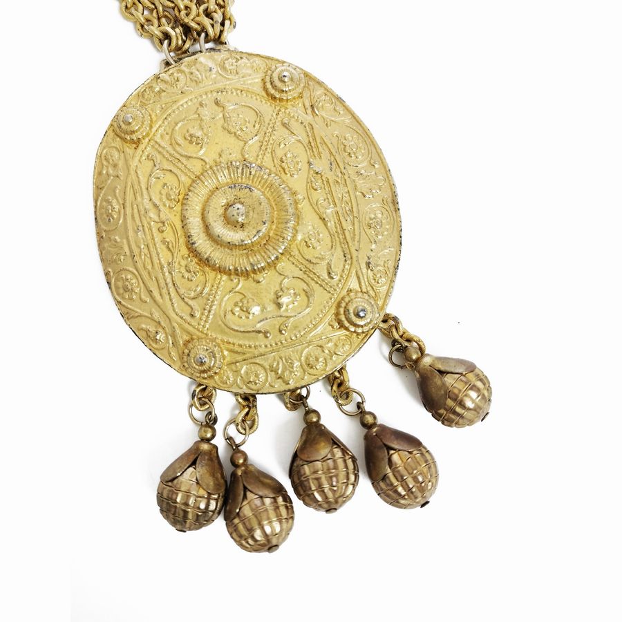 Pauline Rader Collana in Metallo Dorato