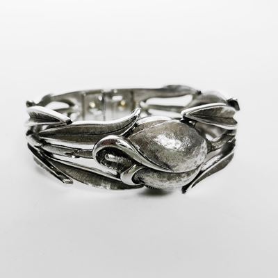 Bracciale/orologio in Metallo Argentato
