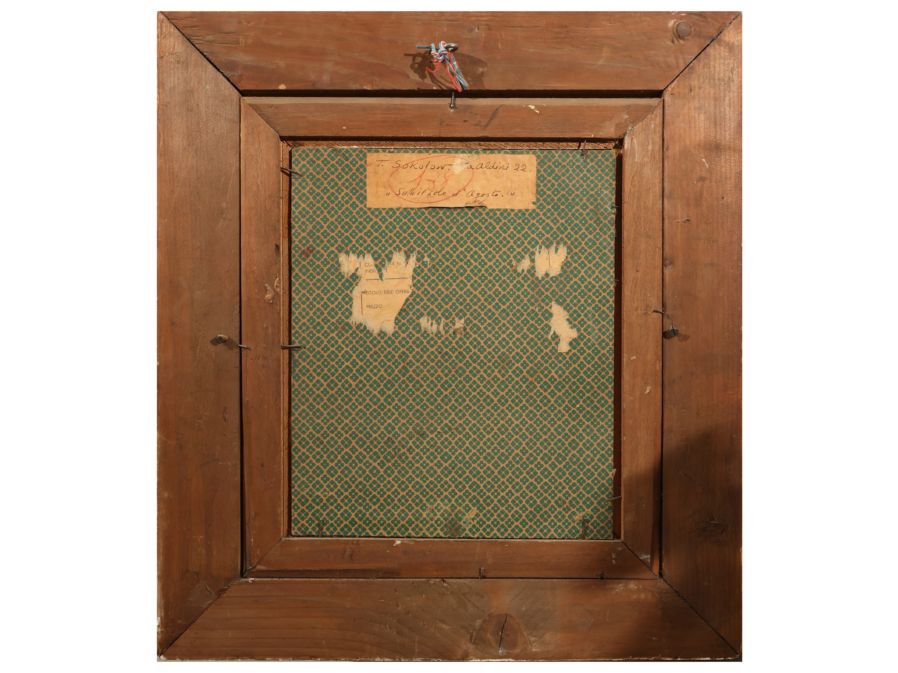 Sotto il sole di agosto 1950