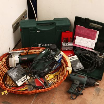 Assortimento di Attrezzi da Lavoro, Metabo