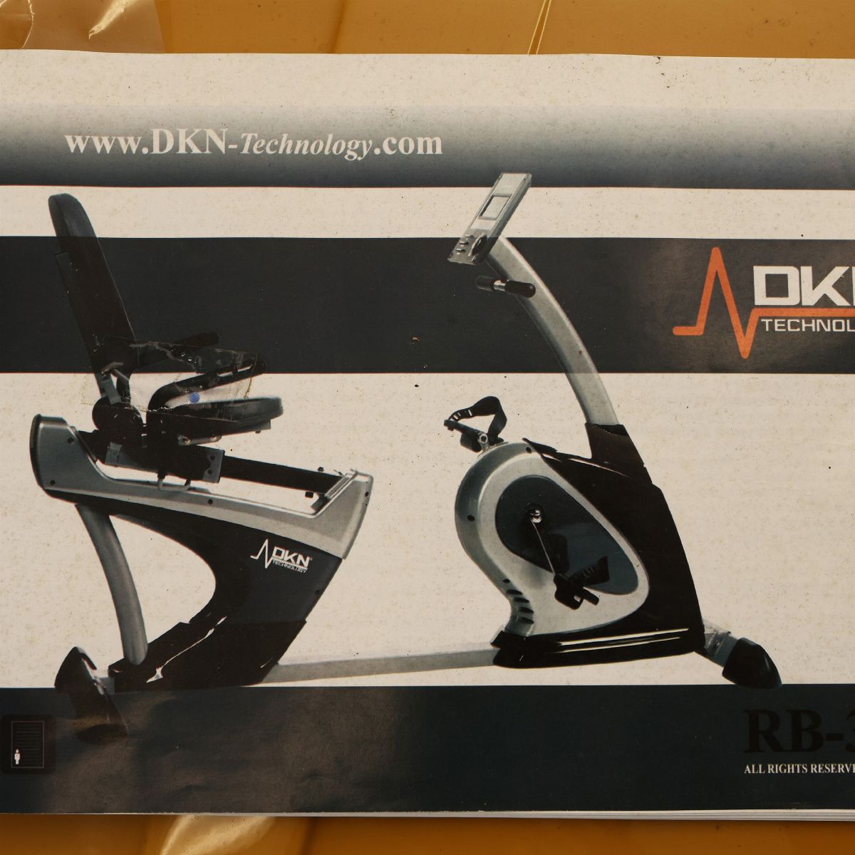 Bicicletta Ergometro Orizzontale Dkn Technology, Rb-3