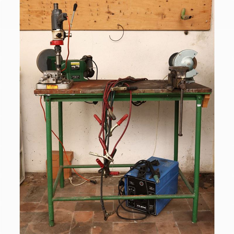 Banco da Lavoro in Metallo