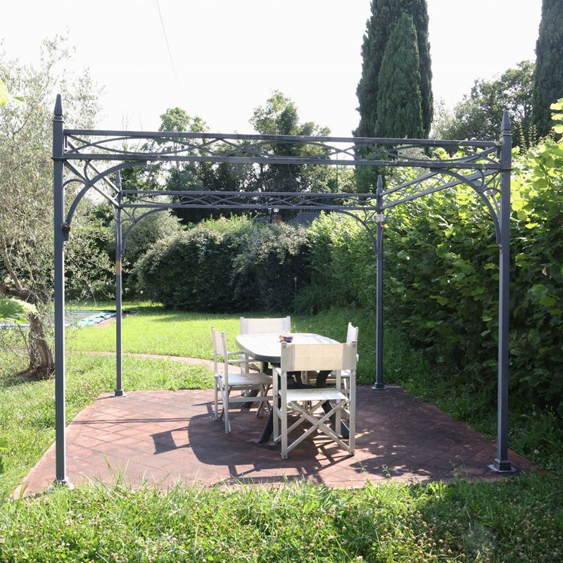 Grande Gazebo da Giardino in Ferro