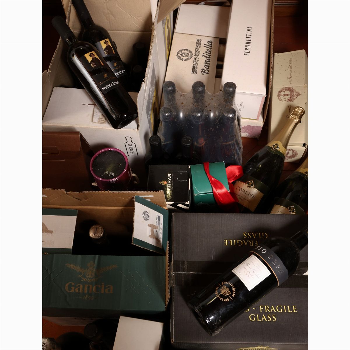 Assortimento di Vini e Spumanti