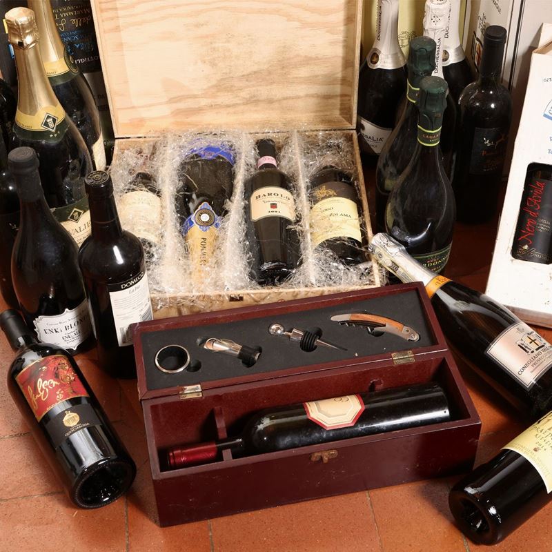 Assortimento di Vini e Spumanti