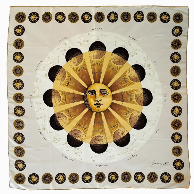 Fornasetti, Foulard in seta