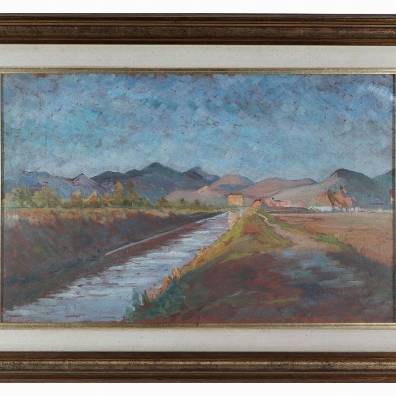 Santi Macchia - Il Fiume Morto - Campagna Pisana 1934
