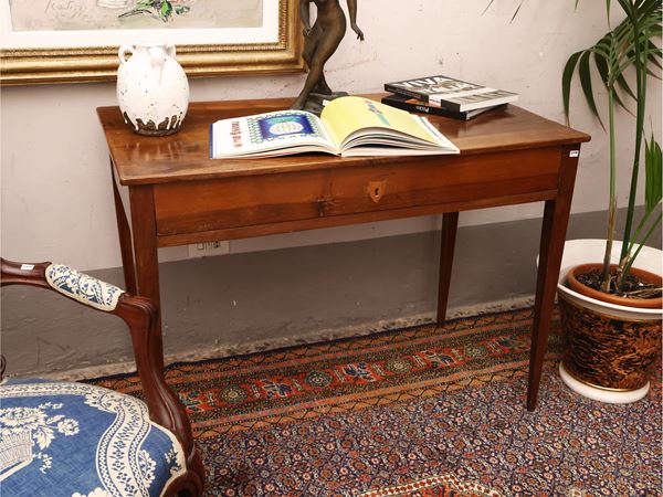 Walnut writing table