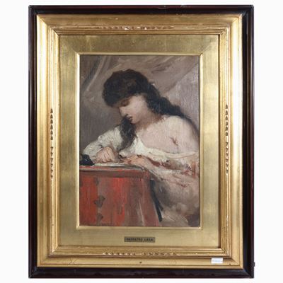 Ritratto di Fanciulla, Opera Attribuibile a Silvestro Lega