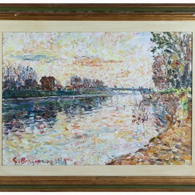 L'isolotto Sull'arno 1969