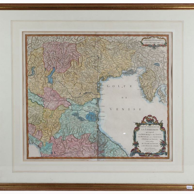 Robert De Vaugondy - Carte Générale De la Partie Orientale De la Lombardie