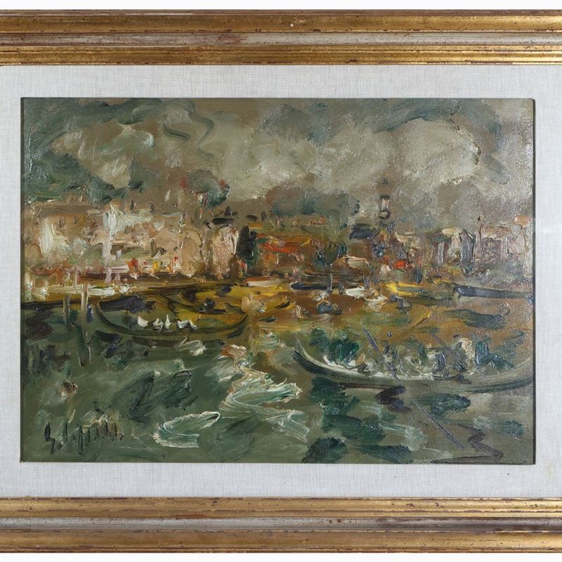 Emanuele Cappello - Veduta di Venezia