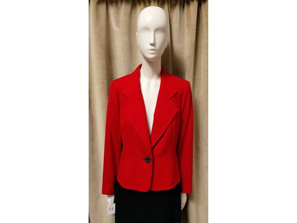 Givenchy Boutique, Red wool jacket