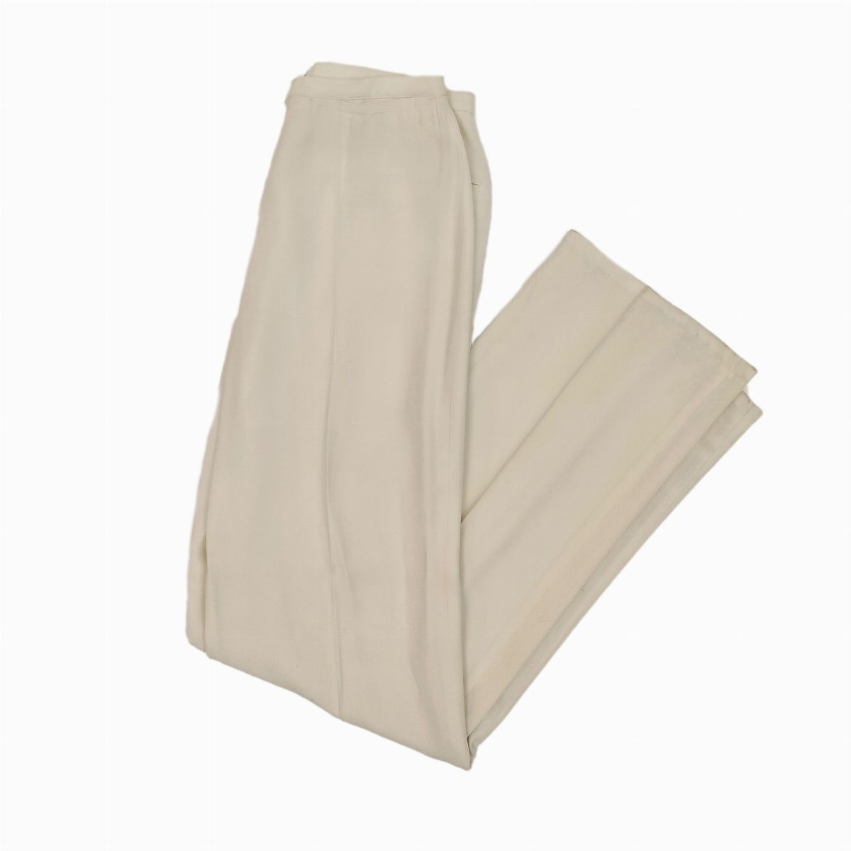 Emporio Armani, Tailleur in viscosa bianca