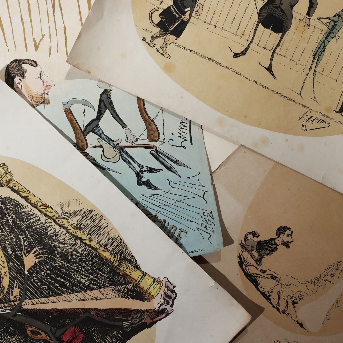 Lotto di Grafica e Disegni