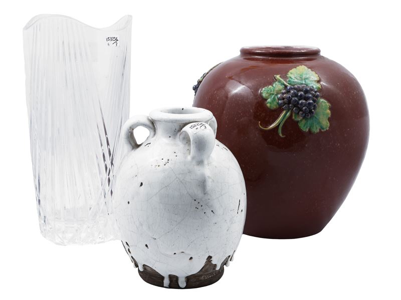 Due Vasi Decorativi in Ceramica