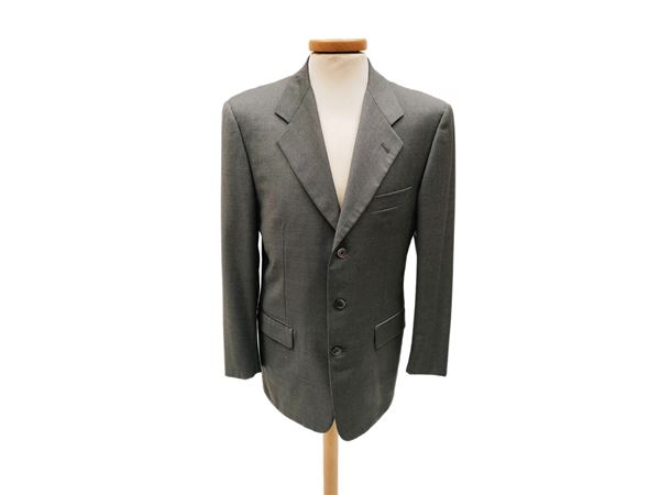 Ermanno Daelli, Men's suit in gray Tasmania