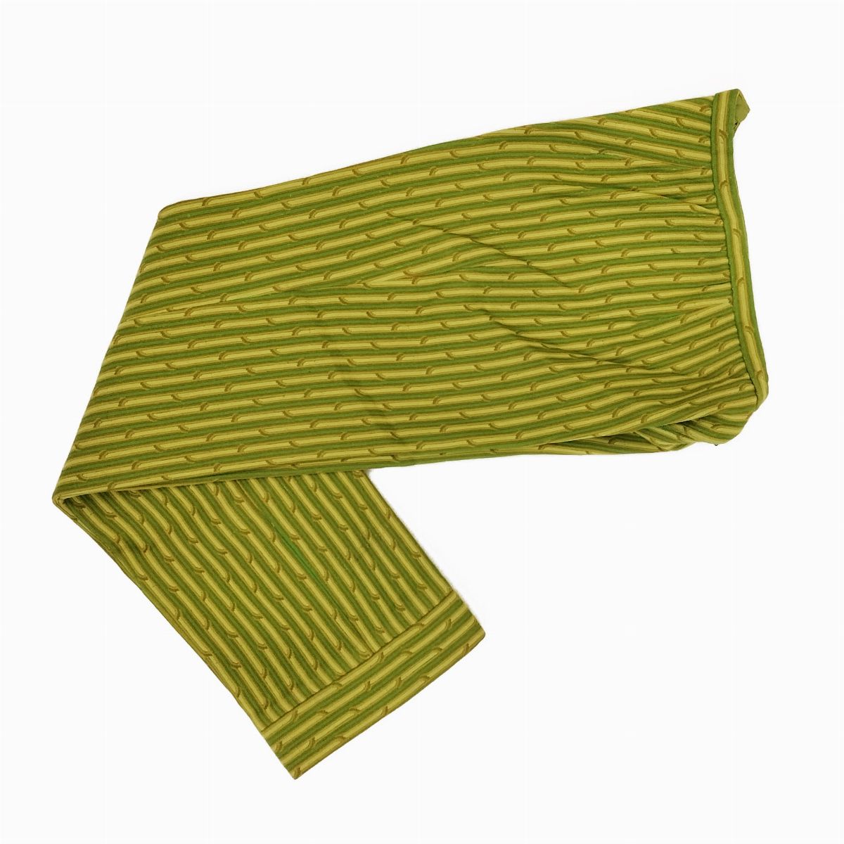 Mila Schon, Tailleur in tessuto di lana nei toni del verde