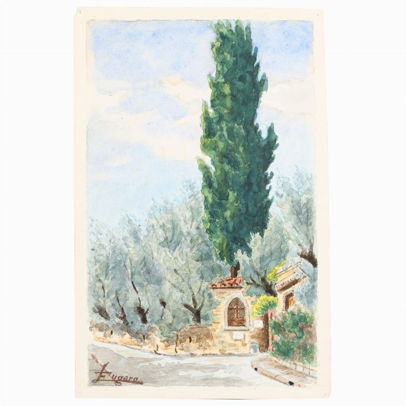 Pittore Fiorentino - Il Tabernacolo di V. S. Leonardo Firenze
