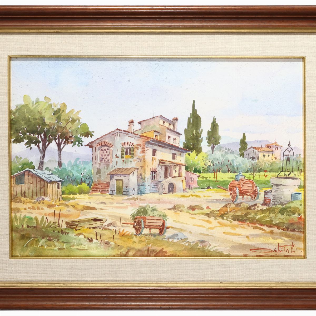 Giovanni Ospitali - Colosseo - Campagna Toscana