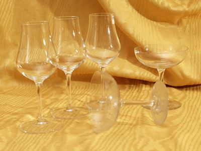 Assortimento di Bicchieri da Liquore in Vetro