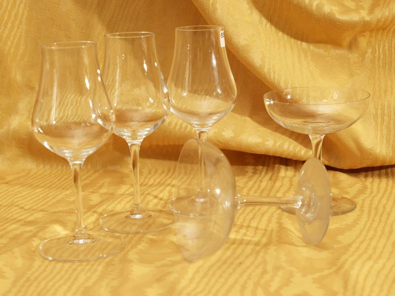 Assortimento di Bicchieri da Liquore in Vetro