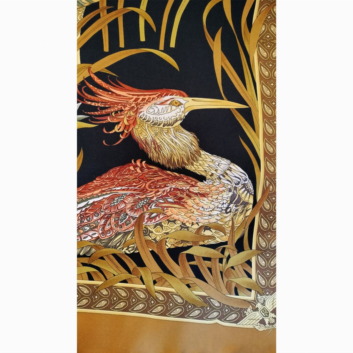 Salvatore Ferragamo, 'aironi', Foulard in Seta