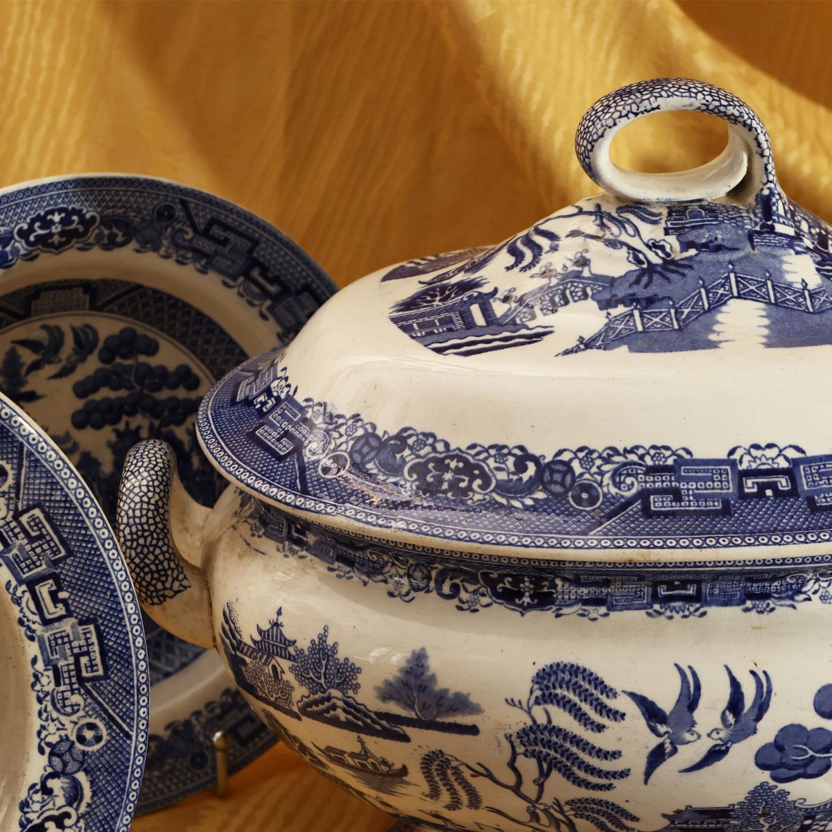 Servizio di Piatti in Terraglia, Alcuni Società Ceramica Richard