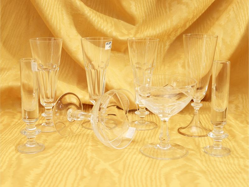 Assortimento di Calici da Mixare per Cocktail e Aperitivo in Vetro