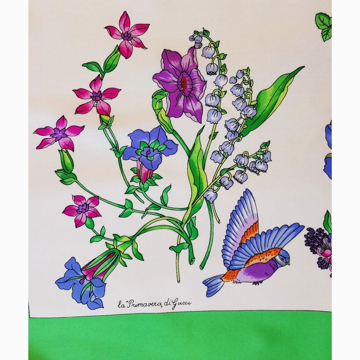 Gucci, 'la Primavera di Gucci', Foulard in Seta