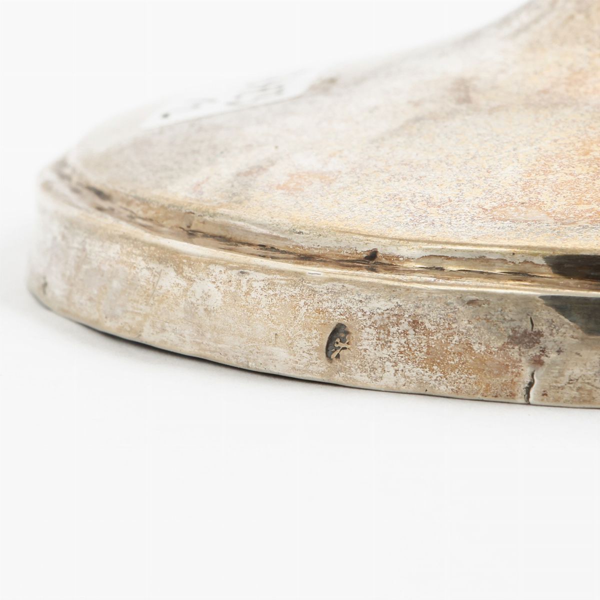 Coppia di candelieri in argento