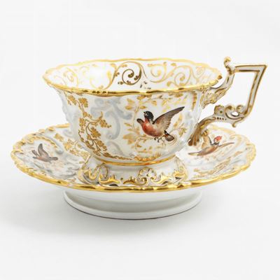 Tazza da Collezione in Porcellana, Parigi Metà del XIX Secolo