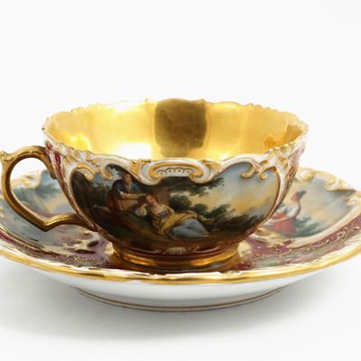 Tazza da Collezione in Porcellana