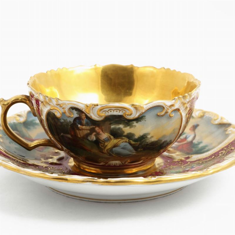 Jacob Petit - Tazza da Collezione in Porcellana
