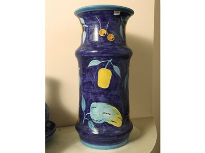 Grande Vaso in Terracotta Smaltata