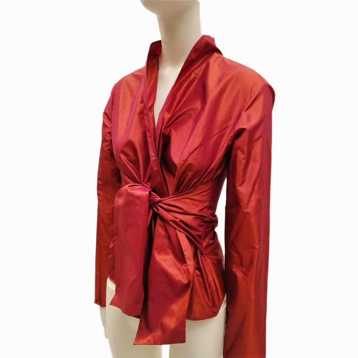 Etro, Blouse in seta cangiante