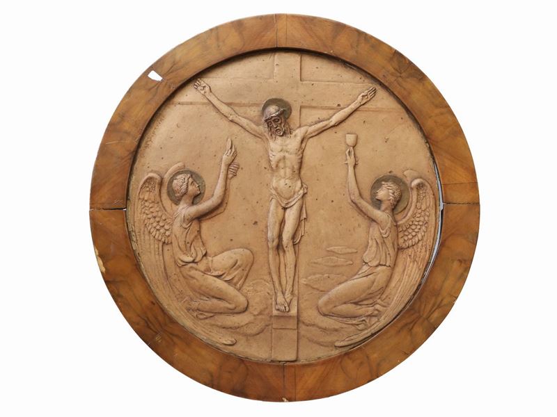 Luigi Luparini - Bassorilievo Rotondo in Terracotta