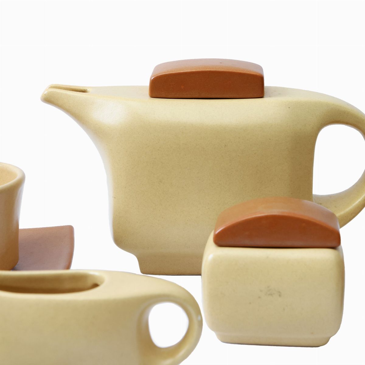 Servizio da Tè in Ceramica, Cesare Sartori, Nove Ceramiche
