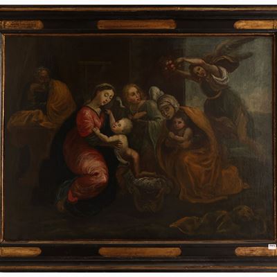 Sacra Famiglia con Santa Elisabetta e San Giovannino