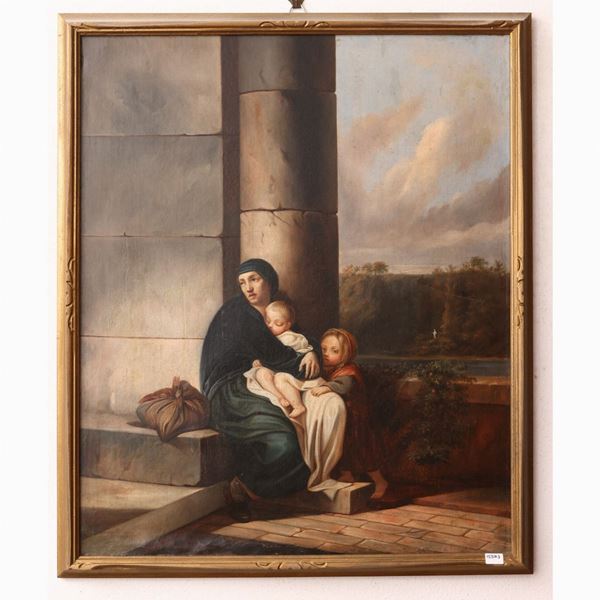 Scuola francese - Beggars