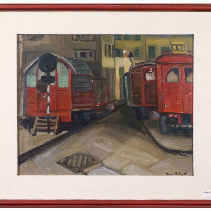 Paesaggio con Locomotive