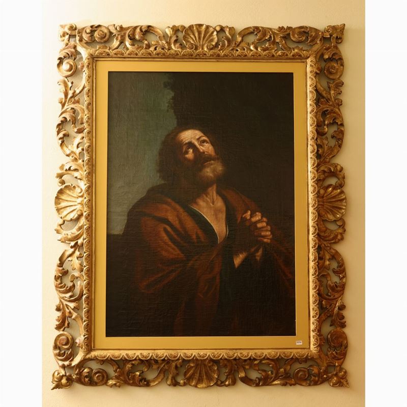 Da Giovanni Francesco Barbieri Detto Guercino - San Pietro Piangente