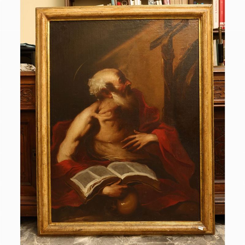 Scuola Genovese del XVII Secolo - San Girolamo