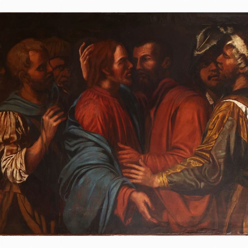 Scuola Napoletana - Bacio di Giuda