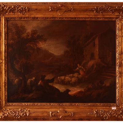 Paesaggio con Pastori e Armenti
