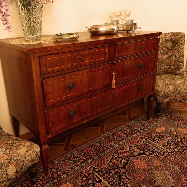Cherry chest of drawers